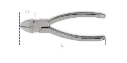 Afbeeldingen van BETA Zijkniptang diagonaal RVS 1082INOX 150MM