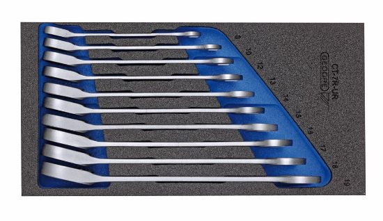 Afbeeldingen van GEDORE Ringratelsteeksleutelset 1500 CT1-7 UR in 1/3 CT module 10x