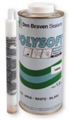 Afbeeldingen van ZWALUW Verharder Polysoft wit 45g