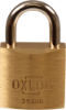 Afbeeldingen van OXLOC Cilinderhangslot EV messing laag 25MM KA2502