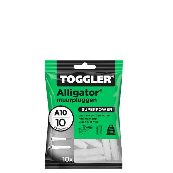 Afbeeldingen van Alligator plug A10 10MM 10x