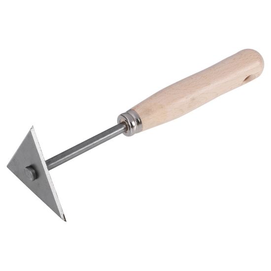 Afbeeldingen van COPENHAGEN PRO Driehoekschraper dun met FSC houten handvat 8CM