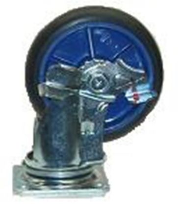 Afbeeldingen van PRESTAR Zwenkwiel 150MM met rem t.b.v. worktainer