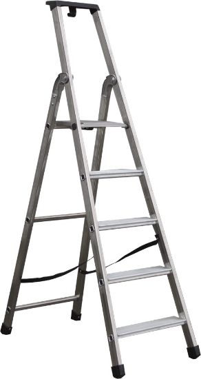 Afbeeldingen van KELFORT Plateautrap Semi-Prof 5 treden 108CM