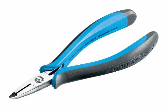 Afbeeldingen van GEDORE Elektronica-zijsnijtang 8305-7 ESD 30° gebogen 135MM