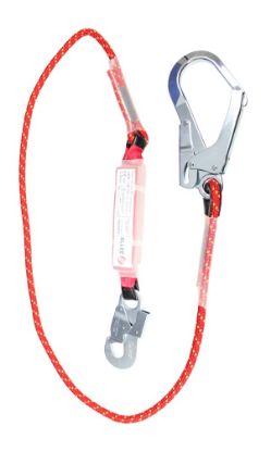 Afbeeldingen van ELLERsafe Vanglijn + valdemper LB101 snaphaak/pijphaak 2M