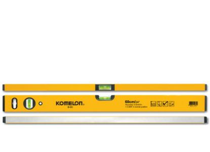 Afbeeldingen van KOMELON Waterpas 150CM geel aluminium profiel 1H1V zonder stelvoetjes