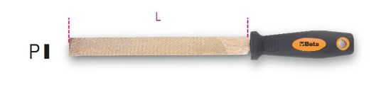 Afbeeldingen van BETA Vijl vonkvrij plat 1719BA12/P 300MM