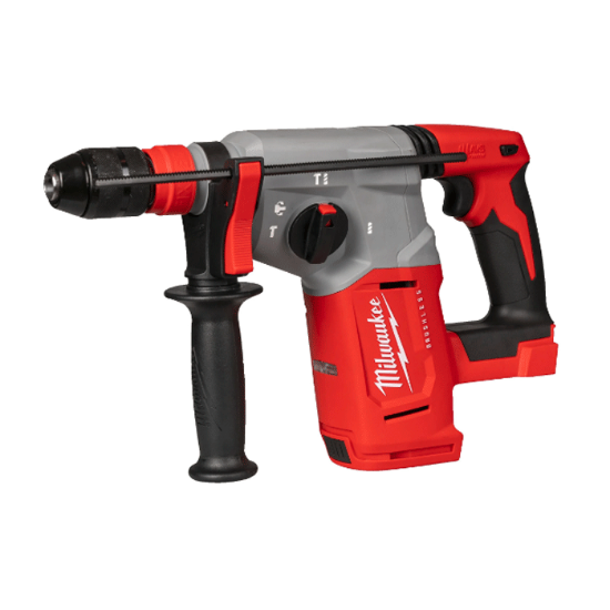 Afbeeldingen van MILWAUKEE Accu combihamer M18BLHX-0X SDS-Plus koolborstelloos 4-standen met FIXTEC BODY