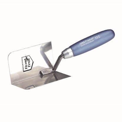 Afbeeldingen van JUNG Binnenhoektroffel RVS 90° 100MM