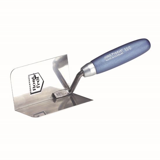 Afbeeldingen van JUNG Binnenhoektroffel RVS 90° 100MM