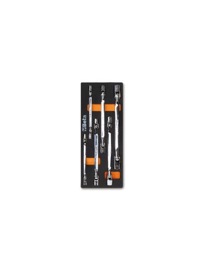 Afbeeldingen van BETA Inlegbak zacht + 9x gereedschap M79