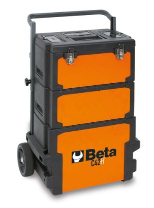 Afbeeldingen van BETA Trolley drie uitneembare compartementen C42H