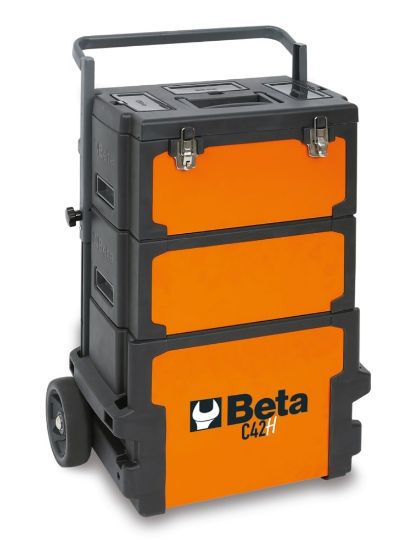 Afbeeldingen van BETA Trolley drie uitneembare compartementen C42H