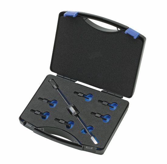 Afbeeldingen van GEDORE Draadeind adapterset t.b.v. ééngats toepassingen 11x