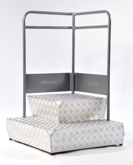 Afbeeldingen van MATADOR Opstapbordes "De StapMaat" aluminium