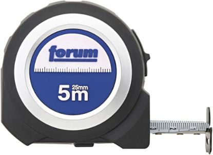 Afbeeldingen van FORUM Zakrolmaat staalband 25MM 5M