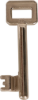 Afbeeldingen van OXLOC Klaviersleutel nr. 26 staal vernikkeld