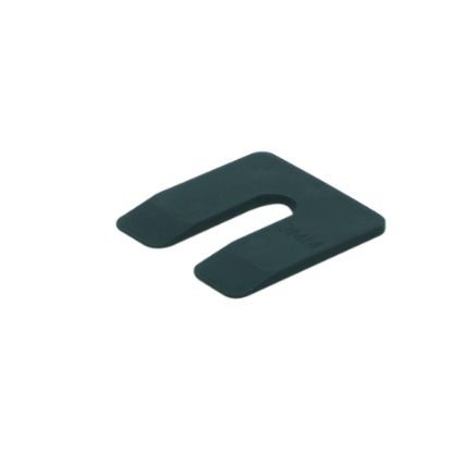 Afbeeldingen van GEBR. BODEGRAVEN Uitvulplaatje KS zwart 3MM 50X50MM