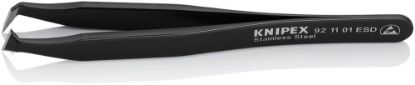 Afbeeldingen van KNIPEX Knippincet ESD 921101ESD 115MM DIN61340 RVS