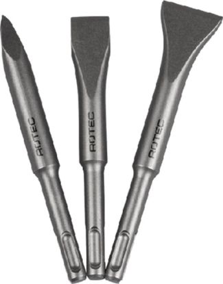 Afbeeldingen van ROTEC Beitelset 3x SDS-Plus 140MM