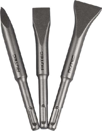 Afbeeldingen van ROTEC Beitelset 3x SDS-Plus 140MM
