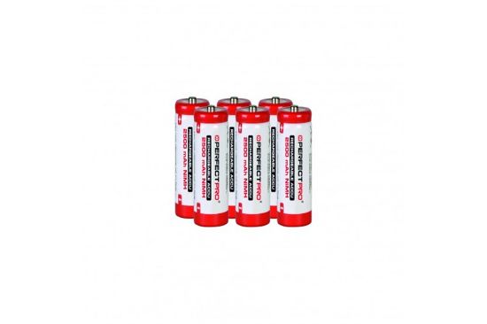 Afbeeldingen van PERFECTPRO Batterij AA NiMH 2500mAh 6x