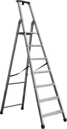 Afbeeldingen van KELFORT Plateautrap Semi-Prof 7 treden 150CM