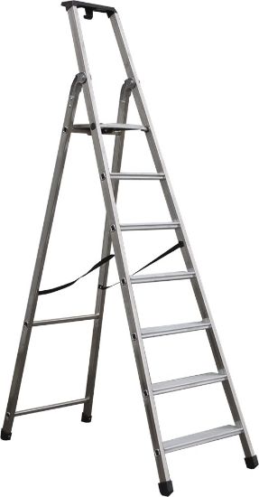Afbeeldingen van KELFORT Plateautrap Semi-Prof 7 treden 150CM