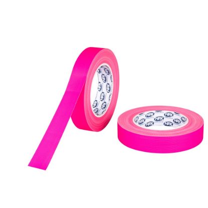 Afbeeldingen van Gaffer tape fluor rose 25MM 25M