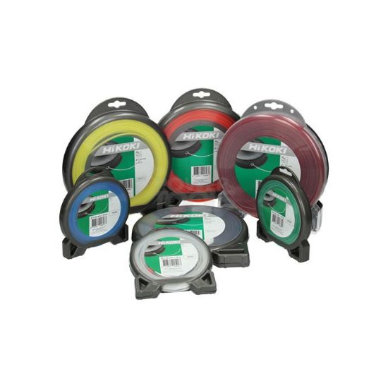 Afbeeldingen van HIKOKI Maaidraad rond 2,7MM rood 72m 781009