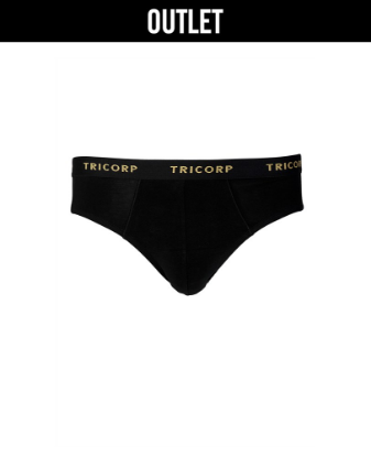 Afbeeldingen van TRICORP Slip 602007 zwart L