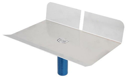 Afbeeldingen van MELKMEISJE Voegbord RVS houten greep 280X190MM