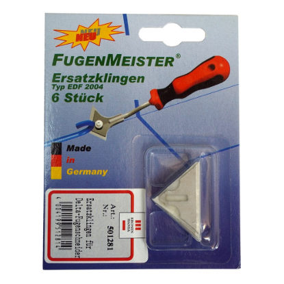 Afbeeldingen van MELKMEISJE Reservemesjes 6X t.b.v. voegensnijder Delta