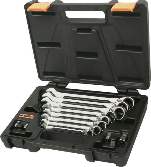 Afbeeldingen van IRONSIDE Ratelsleutelset 12x