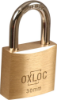 Afbeeldingen van OXLOC Cilinderhangslot EV messing laag 30MM KA3001