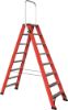Afbeeldingen van KELFORT Dubbele trap MAGNUS met beugel