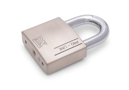 Afbeeldingen van Hangslot PRO-line zilver uitneembare 70MM