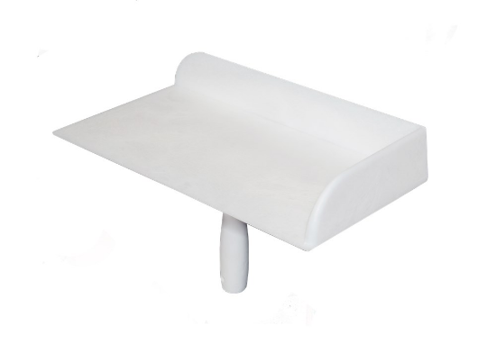 Afbeeldingen van MELKMEISJE Voegbord kunststof wafelprofiel met omgezette hoeken 320X180MM