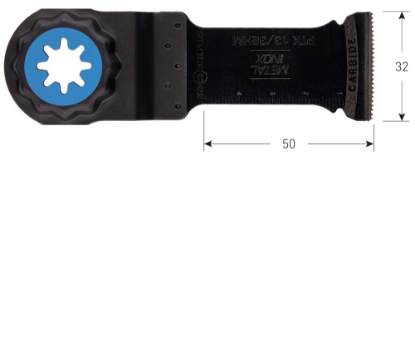 Afbeeldingen van ROTEC Invalzaagblad Starlock-Plus PTK 13/32HM Metaal/INOX 32X50MM