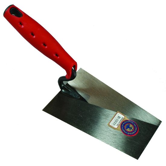 Afbeeldingen van MELKMEISJE Stukadoorstroffel recht S-hals softgrip 180MM