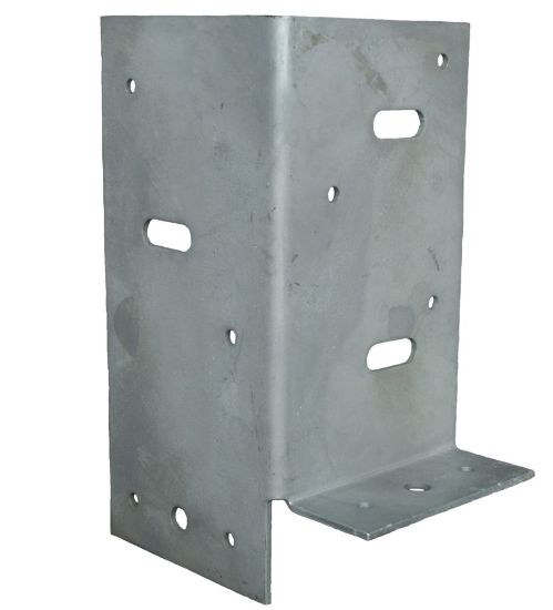 Afbeeldingen van GEBR. BODEGRAVEN Paalhouder TV type B 90X90MM 2MM