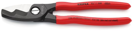 Afbeeldingen van KNIPEX Kabelschaar 9511200 dubbel 70MM² / 20MM