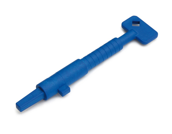 Afbeeldingen van Bouwsleutel UNI kunststof blauw