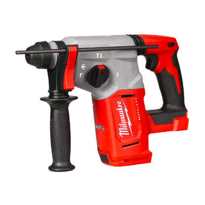 Afbeeldingen van MILWAUKEE Accu combihamer M18BLH-0 SDS-Plus koolborstelloos 4-standen BODY