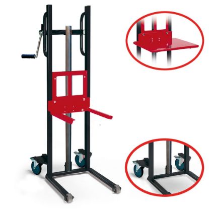 Afbeeldingen van MATADOR Display hoog met lekvrij kruiwagenwiel