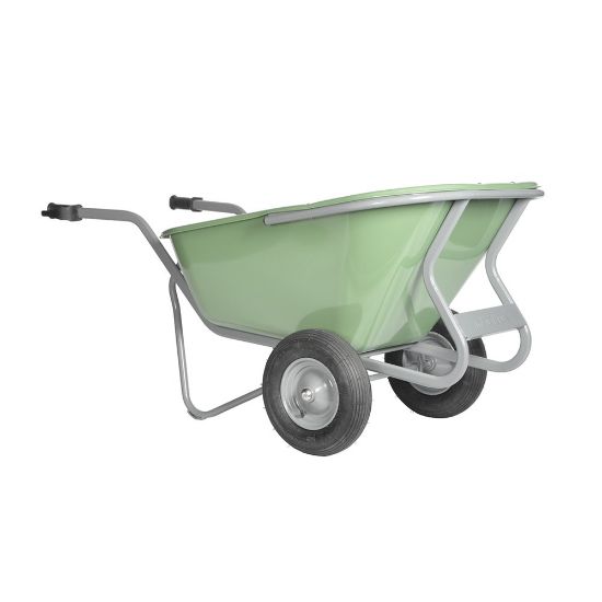 Afbeeldingen van MATADOR Kruiwagen NOKA 230-L4 HDPE bak met 4-ply luchtbanden