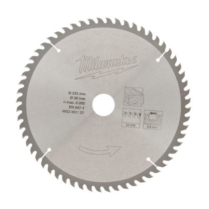 Afbeeldingen van CIRCULAR SAW BLADE CIRCS235X30X60Z -1PC