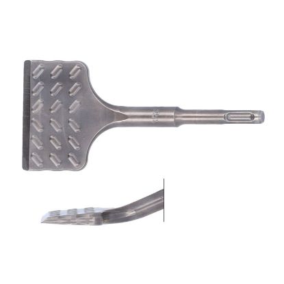 Afbeeldingen van ROTEC Tegelbeitel SDS-Plus gebogen V-Breaker 75X165MM
