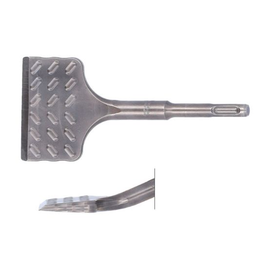 Afbeeldingen van ROTEC Tegelbeitel SDS-Plus gebogen V-Breaker 75X165MM